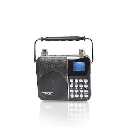 Sonic Boom Portable Karaoke Radio & PA Speaker System; Compact Headset Microphone Amplifier SO7893